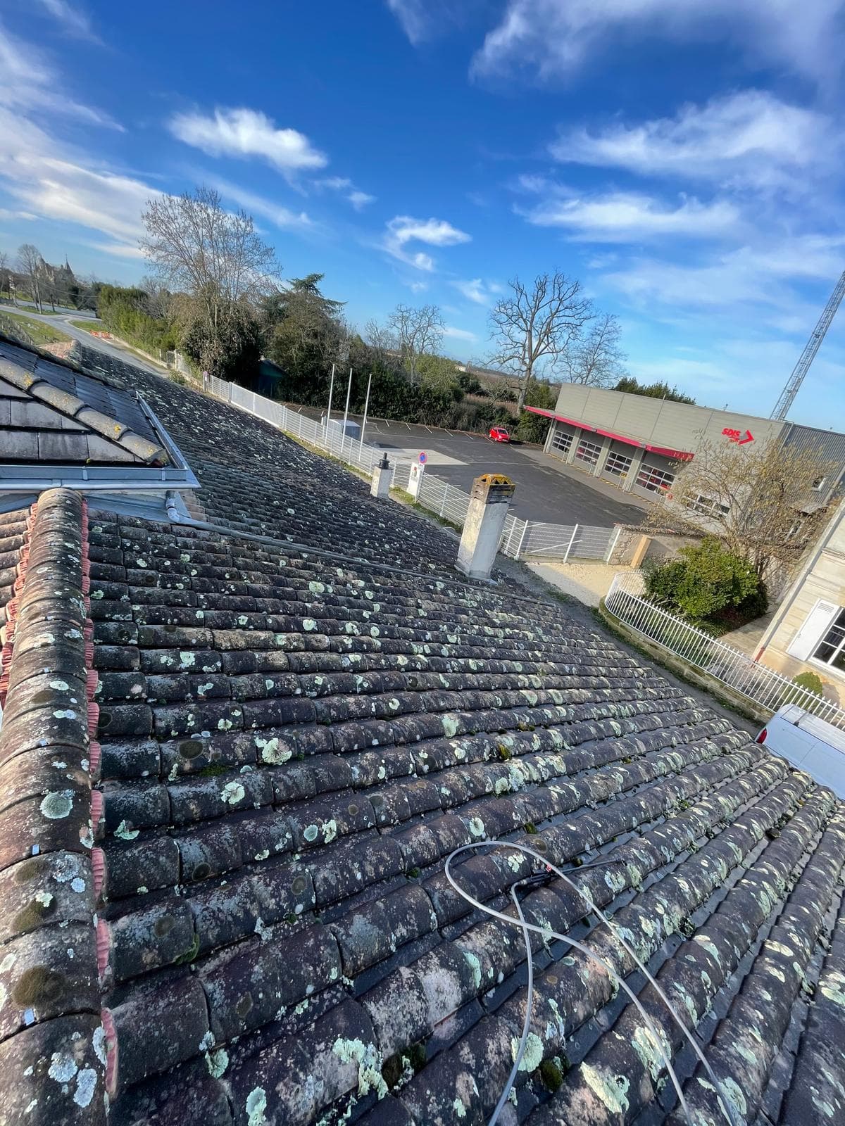 Avant — Traitement hydrofuge toiture — Pessac